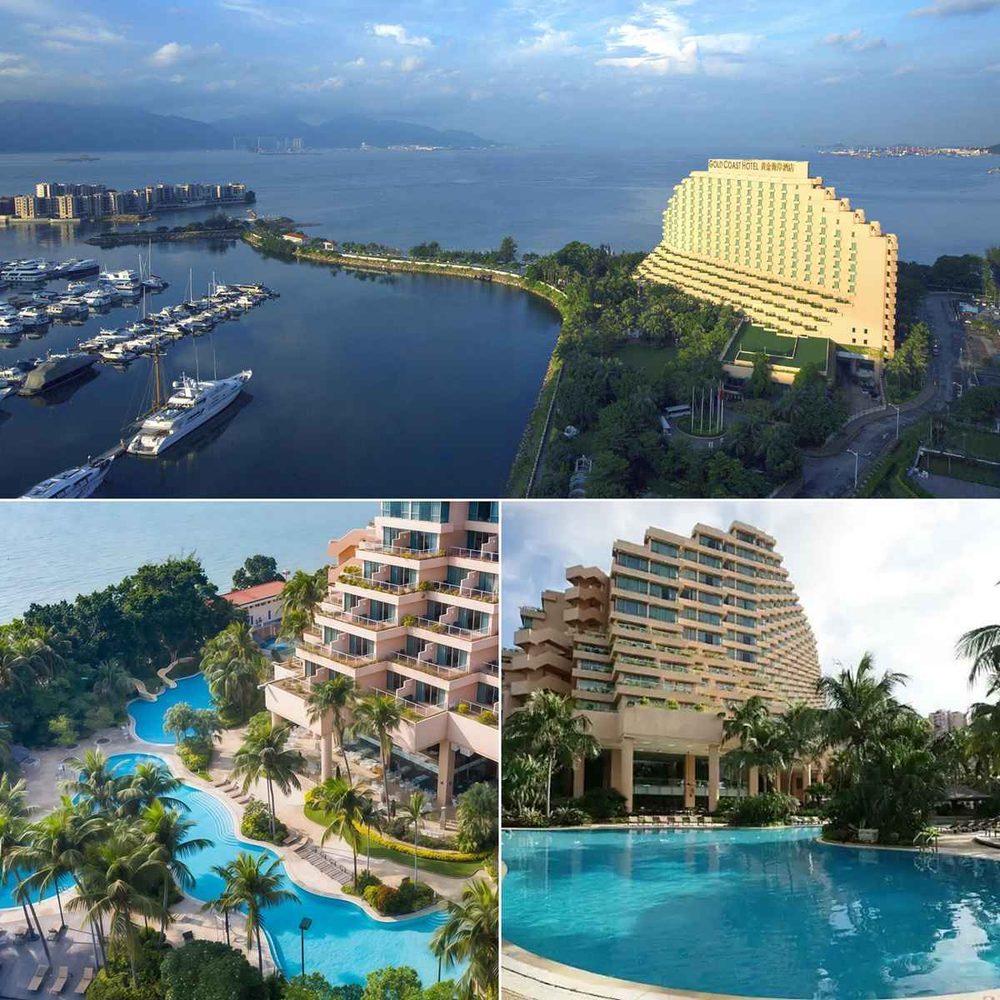 Obra de referência — Jason apoia a reforma do restaurante do Gold Coast Hotel, em Tuen Mun, Hong Kong
